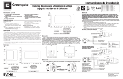 Instrucciones de instalaci&oacute;n