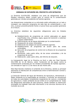 JORNADA EN Madrid (Ministerio) dirigida a CCAA y