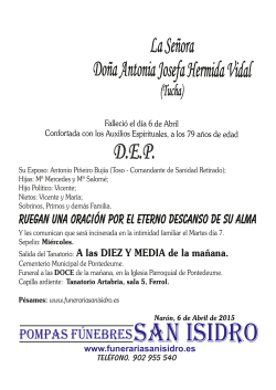 Antonia Josefa Hermida Vidal 8-4-2015 Pontedeume