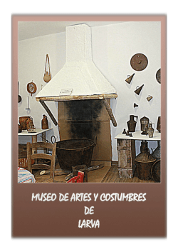 Catálogo del Museo de Artes y Costumbres de Larva