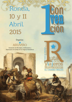 Ronda, 10 y 11 Abril 2015