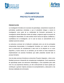 Artes Visuales
