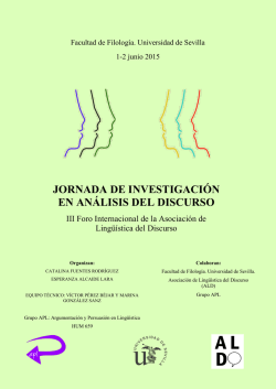 jornada de investigaci&oacute;n en an&aacute;lisis del discurso