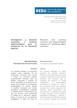 Imprimir este art&iacute;culo - REDU. Revista de Docencia Universitaria