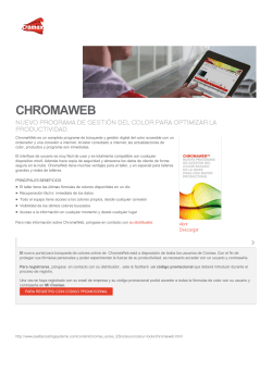CHROMAWEB - Cromax.com