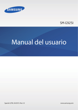 Manual del usuario