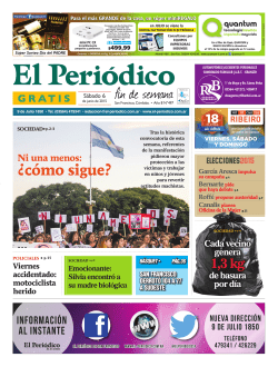 edici&oacute;n Impresa (PDF online) - El Peri&oacute;dico de San Francisco