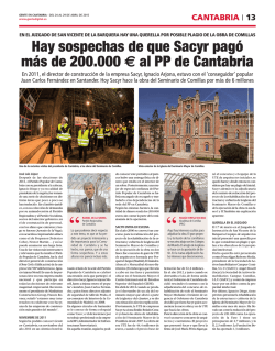 Hay sospechas de que Sacyr pag&oacute; m&aacute;s de 200.000