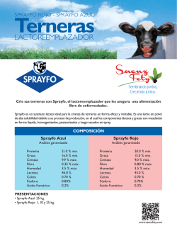 ficha sprayfo terneras