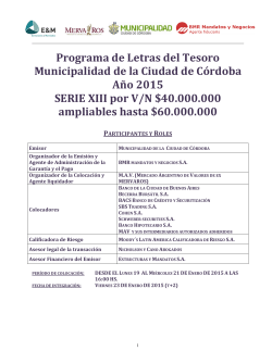 FIDEICOMISO FINANCIERO - Estructuras y Mandatos