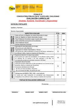 Ficha - unidad de gesti&oacute;n educativa local de chulucanas