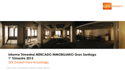 Informe Trimestral MERCADO INMOBILIARIO Gran Santiago 4