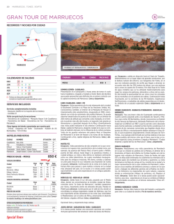 GRAN TOUR DE MARRUECOS