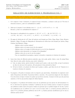 4BC-LM RELACIÓN DE EJERCICIOS Y PROBLEMAS NO. 5