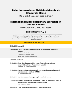 “De la práctica a las bases teóricas” (International Multidisciplinary