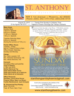 St Anthony Catholic Parish | Phoenix AZ.