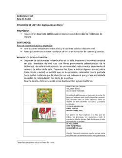 Situación de lectura - CIIE Patagones ::: BIENVENIDOS!!!