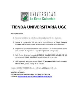 TIENDA UNIVERSITARIA UGC - Universidad La Gran Colombia