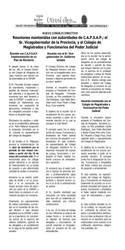 Boletín 479 - Colegio de Abogados y Procuradores de Jujuy