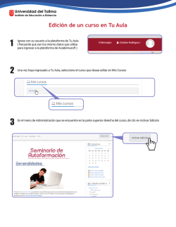 edicion de curso tu aula