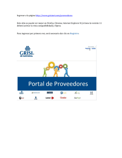 Manual Carga Facturas