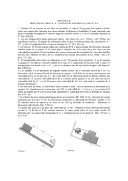 Impulso y cantidad de movimiento
