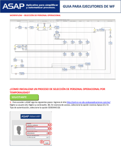 Gu&iacute;a de solicitud de personal operacional