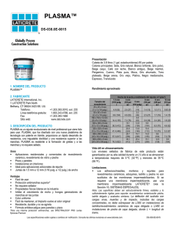 PLASMA™ - Laticrete