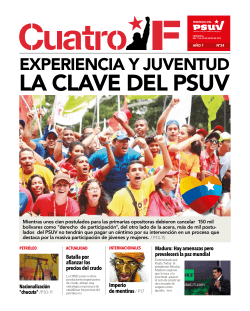EXPERIENCIA Y JUVENTUD - Partido Socialista Unido de Venezuela