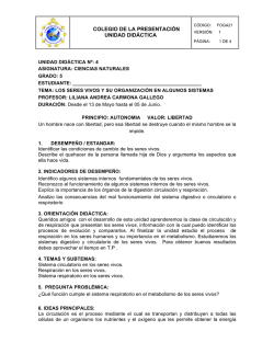 Grado Quinto (5&ordm;) - Colegio La Presentaci&oacute;n : Pitalito, Huila