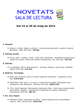 23-29 maig adults 2015 - Ajuntament de Vilanova i la Geltrú