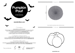 Pumpkin Pouf - We Are Knitters