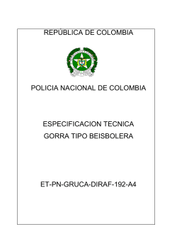 POLICIA NACIONAL - Policía Nacional de Colombia