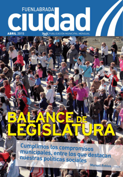 ABRIL 2015 - Ayuntamiento de Fuenlabrada