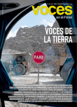 Toda acTividad humana genera un impacTo en