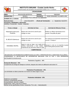 GRADO TERCERO - Instituto Sikuani
