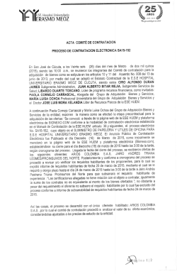 Hospital Universitario Erasmo Meoz