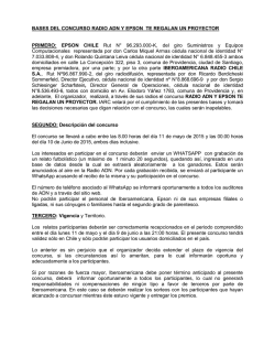 BASES DEL CONCURSO “ CAZA HITS”