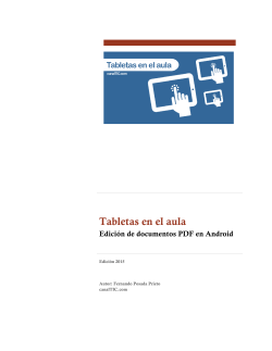 Edici&oacute;n de documentos PDF en Android