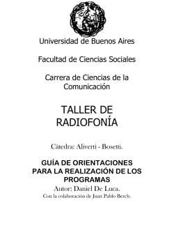 Guia Taller de Radio