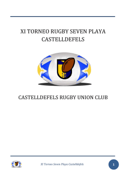 dossier patrocinadores - Sevens Rugby Playa Castelldefels