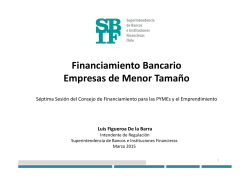 PYME SBIF - Consejo de Financiamiento para las PYMEs y el