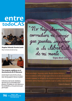 Febrero 2015 - Colectivos de Acción Solidaria, CAS