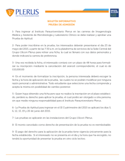 Gu&iacute;a para la inscripci&oacute;n en la prueba de aptitud