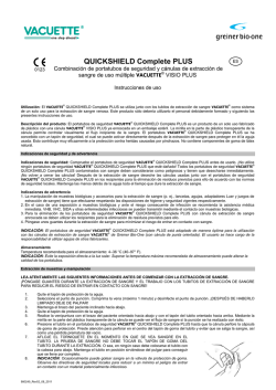 QUICKSHIELD Complete PLUS - Greiner Bio-One