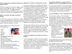 ¿Qué es el programa excepcional de miembros de familia (EFMP