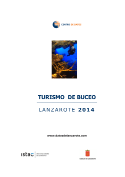 TURISMO DE BUCEO - Centro de datos : Lanzarote