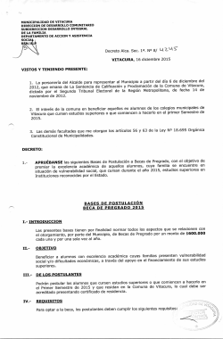 documento - Municipalidad de Vitacura