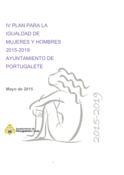 IV PLAN PARA LA IGUALDAD DE MUJERES Y HOMBRES 2015