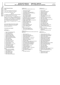 Junta Electoral de Zona de Alzira